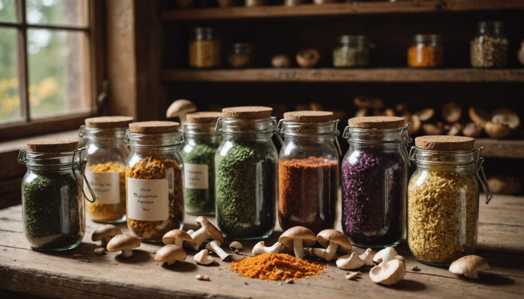 Doplňky s houbami: objevte skryté poklady zdraví