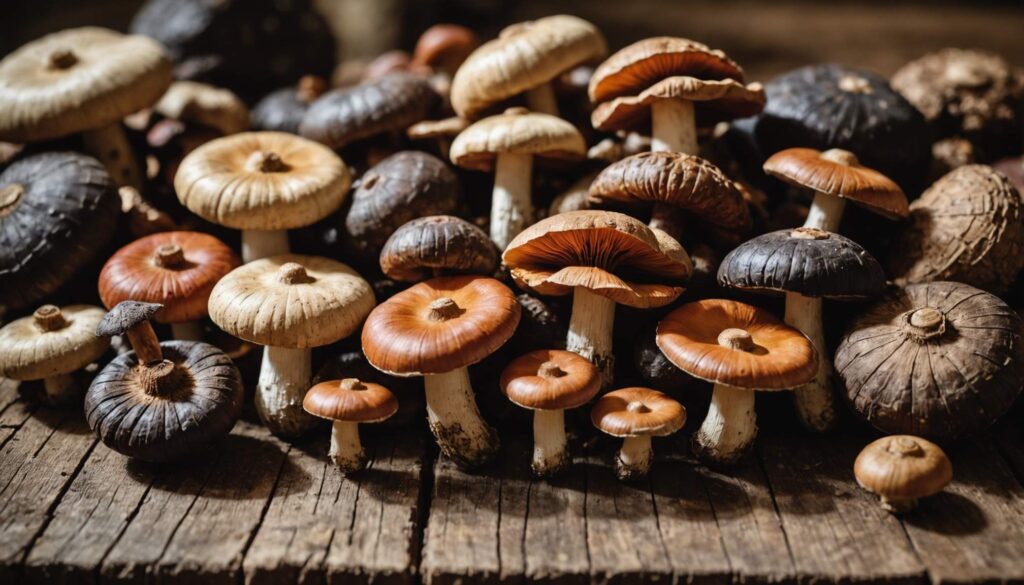 Druhy léčivých hub: objevte jejich tajemství